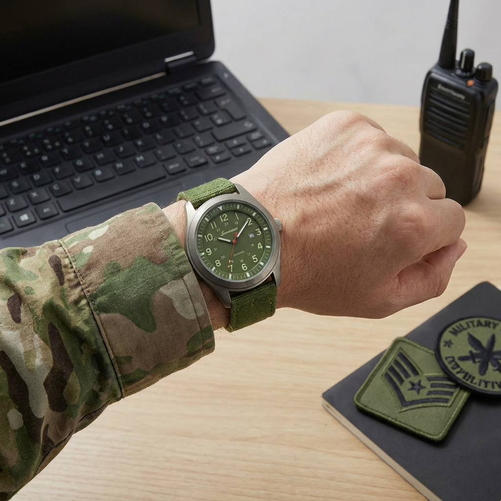 ساعة "إنفينتري" العسكرية 🎖️