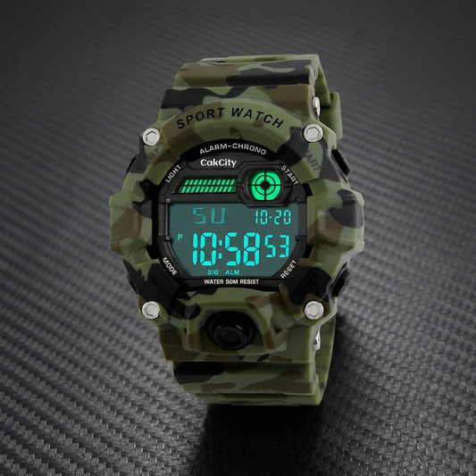 ساعة CakCity الميدانية  🎖️🌲