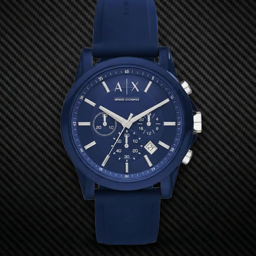 ساعة AX التكتيكية لأصحاب الزي العسكري الأزرق 🎖️💙