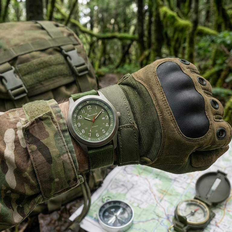 ساعة "إنفينتري" العسكرية 🎖️